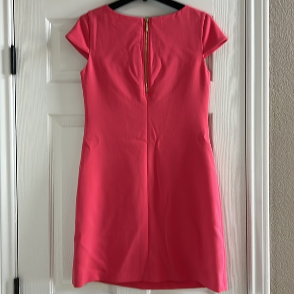 Eliza J Pink Cap Sleeve Dress, Size 8 - Picture 6 of 7